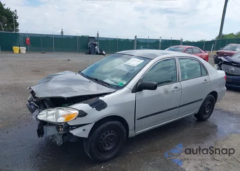 2005 Toyota Corolla Ce z USA, uszkodzony, nr VIN 2T1BR32E65C428810